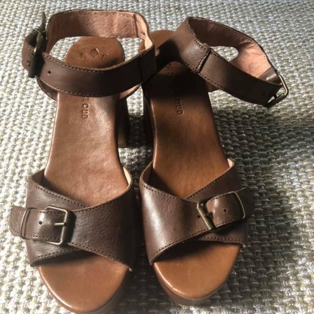 Musse and Cloud Chunky Heel Sandal